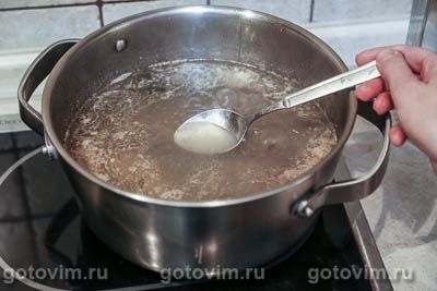 Суп из говядины с картофелем и чипетками