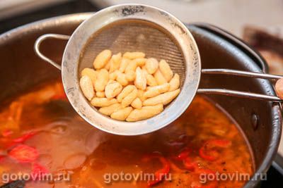 Суп из говядины с картофелем и чипетками