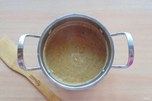 Тыквенный суп-пюре с шампиньонами