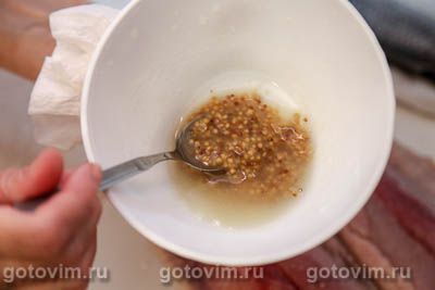 Рулет из сельди в горчичном маринаде, запеченный в духовке Рулет из сельди в горчичном маринаде, запеченный в духовке