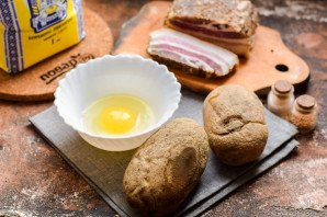 Ньокки с беконом