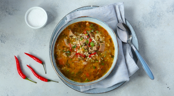Cуп Харчо классический с рисом, пошаговый рецепт с фото Cуп Харчо классический с рисом, пошаговый рецепт с фото