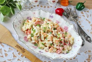 Салат из морского окуня Салат из морского окуня