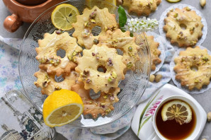 Лимонные колечки с фисташками Лимонные колечки с фисташками