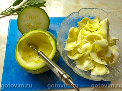 Кабачки &laquo;Ницца&raquo; запеченые с сыром Шевр и беконом
