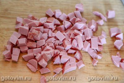 Картофельные котлеты из пюре с колбасой и сыром Картофельные котлеты из пюре с колбасой и сыром