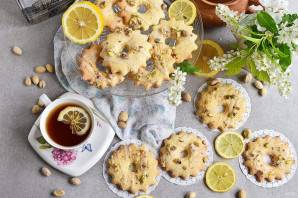 Лимонные колечки с фисташками Лимонные колечки с фисташками
