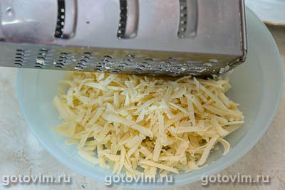 Картофельные котлеты из пюре с колбасой и сыром Картофельные котлеты из пюре с колбасой и сыром