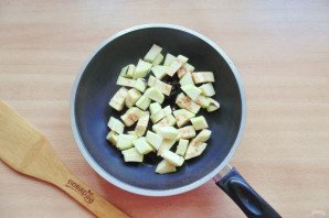 Паста с баклажанами и грибами