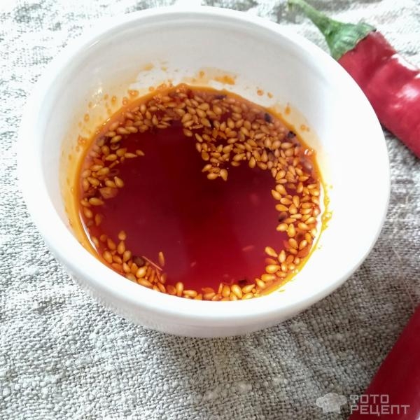 Рецепт: Чили масло Хун Ю - китайское пряное красное масло Рецепт: Чили масло Хун Ю - китайское пряное красное масло
