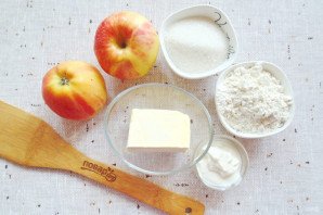 Яблочный пирог с решеткой