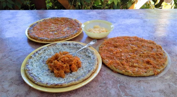 Закусочный кабачковый торт, пошаговый рецепт с фото Закусочный кабачковый торт, пошаговый рецепт с фото
