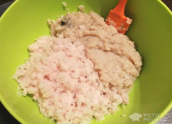 Рецепт: Рыбные котлеты "Нежные" - из язя и филе хека в духовке Рецепт: Рыбные котлеты "Нежные" - из язя и филе хека в духовке
