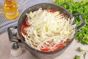 Борщ из говядины со сливочным маслом и уксусом
