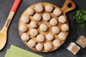 Фрикадельки с цветной капустой