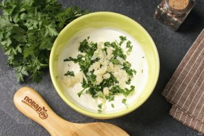 Белый соус для шашлыка
