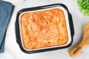 Сырный пирог на скорую руку