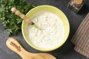 Белый соус для шашлыка