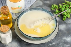 Заварные блины на сметане