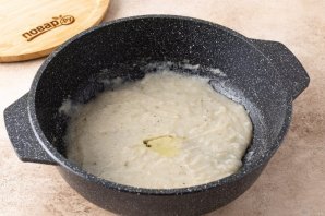 Жареная манная каша