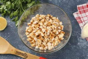 Салат "Курица с ананасами" Салат "Курица с ананасами"
