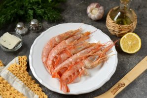 Креветки жареные Креветки жареные