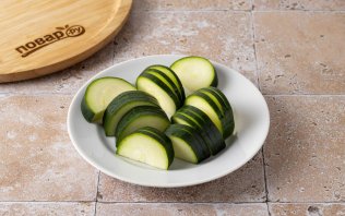 Корейская закуска из баклажанов "Панчан" Корейская закуска из баклажанов "Панчан"