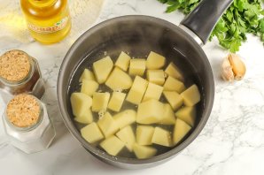 Кукурузный суп с фрикадельками