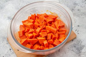 Молочная рисовая каша с тыквой Молочная рисовая каша с тыквой