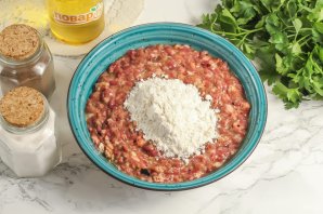 Оладьи из куриных сердечек