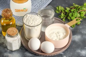 Заварные блины на сметане