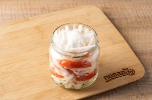 Маринованная черная редька