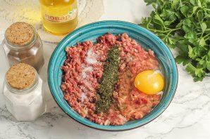 Оладьи из куриных сердечек