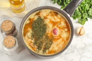 Кукурузный суп с фрикадельками