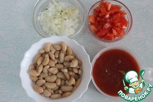 "Недооцененная" сельдь с фасолью