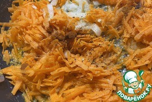 Рыба с морковью