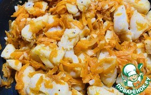 Рыба с морковью