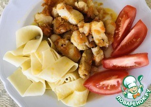 Рыба с морковью