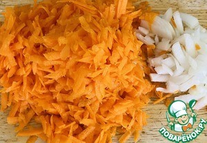 Рыба с морковью