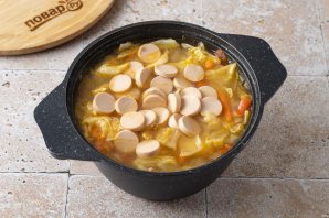 Венгерский капустный суп