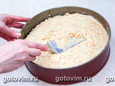 Морковный кекс с орехами Морковный кекс с орехами