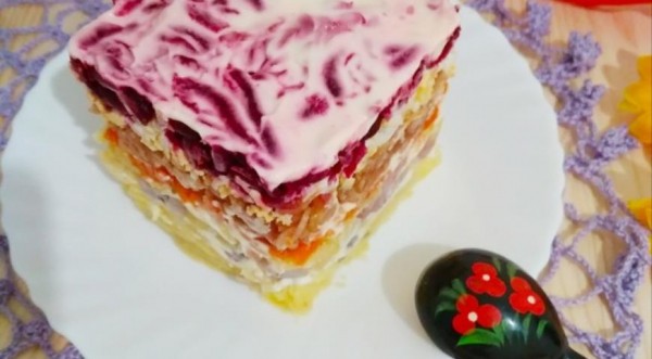 Скумбрия под шубой, пошаговый рецепт с фото от автора Алевтина Семенова Скумбрия под шубой, пошаговый рецепт с фото от автора Алевтина Семенова