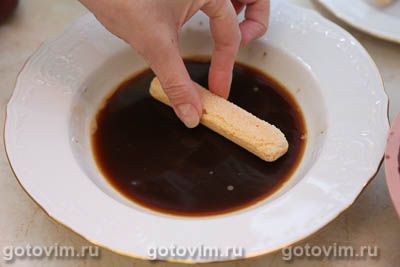 Тирамису под шоколадной корочкой