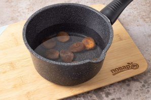 Компот из клюквы и кураги