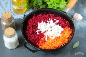 Борщ с брюссельской капустой