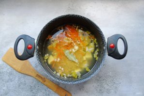 Рыбный суп с булгуром Рыбный суп с булгуром