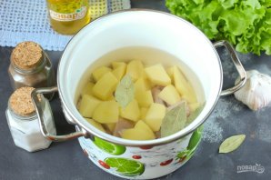 Борщ с брюссельской капустой