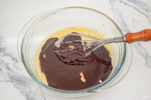 Брауни с вишней и маскарпоне Брауни с вишней и маскарпоне