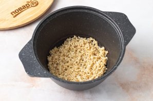 Рисовая каша из бурого риса Рисовая каша из бурого риса