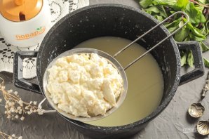 Творог из молока и лимона Творог из молока и лимона